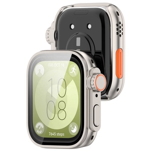 Protector de pantalla de cristal <span class=keywords><strong>templado</strong></span> para Huawei Watch Fit 3 Marco como Ultra2 Smart Watch Strap Case para Huawei Watch Fit 3 - Product Image 6