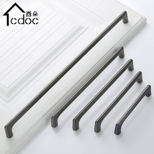 Cdoc Minimalist Cabinet Door Handle Zinc Alloy Bar Shape Durable For <b>Drawer</b> And Cabinet - Product Image 4