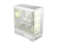 MSI MAG PANO 130R PZ & White Gaming Desktop Case Mid-Tower Desktop Case ATX Support 360mm Radiateur Refroidisseur avec USB 20Gbs
