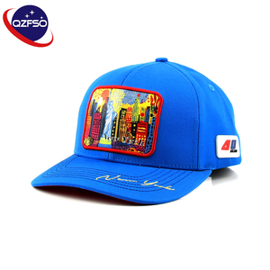 QZFSO Custom Gorras Curved Brim Hat Unstructured Men Women 5 Panel Sports 3d Embroidery Patch Baseball Caps For Outdoor Daily - Product Image 1