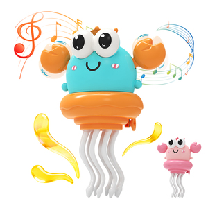 Nouveau <span class=keywords><strong>jouet</strong></span> crabe musical interactif électrique dansant et rampant avec évitement automatique d'obstacles et lumières, idéal <span class=keywords><strong>pour</strong></span> les cadeaux d'enfants - Product Image 1