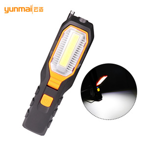 Luz de trabajo LED Yunmai con batería recargable Cob de 1800 mAh con imán giratorio para uso en exteriores - Product Image 5