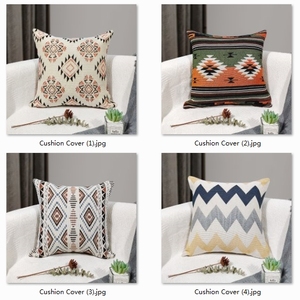 Square Decorative Vintage Covers Outdoor <b>Throw</b> Pillows <b>for</b> <b>Couch</b> Bohemian Outside Garden Patio - Product Image 2