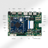 Placa Base Rockchip Core SBC IoT con Entrada Digital, Tablet Rk3568, Placa Madre para Auto, PCBA para Android/Linux OS con Wifi 4G/5G