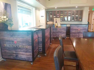 Tuyệt Vời Phổ Biến Màu Trắng LED Chiếu Sáng Di Động Bảng Thanh Câu Lạc Bộ Đêm Đồ Nội Thất Di Động Gấp Thanh - Product Image 6