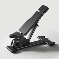 Banc de musculation réglable Snode Heavy Duty, pliable, structure renforcée, réglages multi-angles, sécurité, durable, poids maximal 250 kg