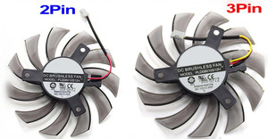 75MM PLD08010S12H 2Pin Refroidisseur Ventilateur Carte Graphique De Refroidissement Ventilateur pour <span class=keywords><strong>GTX</strong></span> <span class=keywords><strong>460</strong></span> GTX560Ti - Product Image 4