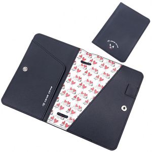 En stock – Étui de protection multifonctionnel pour passeport et documents en cuir PU imperméable Elanmei – Idéal pour les voyages aux États-Unis - Product Image 2