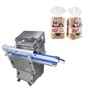 En çok satan somun ekmek poşeti paketleme makinesi ekmek poşeti ciltleme makinesi büküm kravat makinesi
