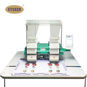 Компьютеризированная вышивальная машина EVEREN для матрасов с двумя головками и логотипом