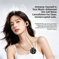 Kartu Plug-in LED Baterai JL untuk Headset Olahraga Nirkabel Tahan Air IPX4 5.4 ENC dengan Asisten Suara AI dan Daya Tahan Ultra-Lama