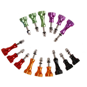 Ba Mảnh Đầy Màu Sắc Heros Vít Vít Máy Ảnh Tiêu Chuẩn Cho Gopros <span class=keywords><strong>Go</strong></span> Pro - Product Image 1