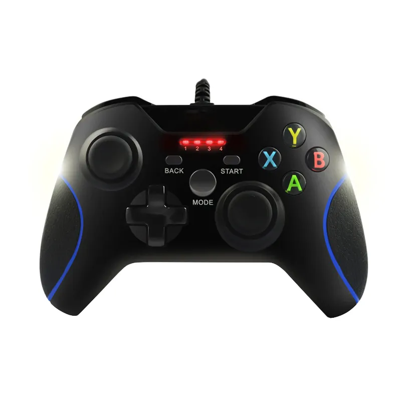 Gamepad untuk Mikro Lembut X BOX Controller Kabel Joystick Joy Pad USB Game Pad Controller untuk Konsol PS3 dan PC