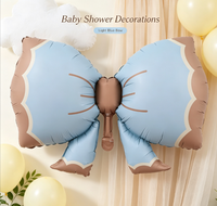 Ballon en aluminium en forme de cœur de 32 pouces, ballon de décoration murale pour anniversaire d'enfants, ballon de fête