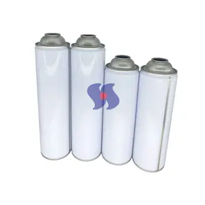 Diameter 52mm Empty Aerosol Spray Tin Can for Automatic customized aerosol spray can