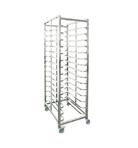 Roestvrijstalen Bakkerij Display Rack Mobiele Gebak Brood Plank Met Anti-Roest Metalen Frame Voor Cafe Bakkerij Winkel Voedsel Showcase - Product Image 5