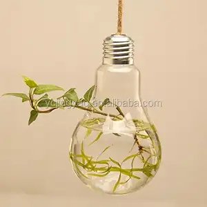 Vase <span class=keywords><strong>en</strong></span> <span class=keywords><strong>verre</strong></span> <span class=keywords><strong>en</strong></span> forme d'ampoule suspendue, <span class=keywords><strong>pot</strong></span> à fleurs, <span class=keywords><strong>pot</strong></span> de plante, conteneur, terrarium, <span class=keywords><strong>décoration</strong></span> d'intérieur - Product Image 1