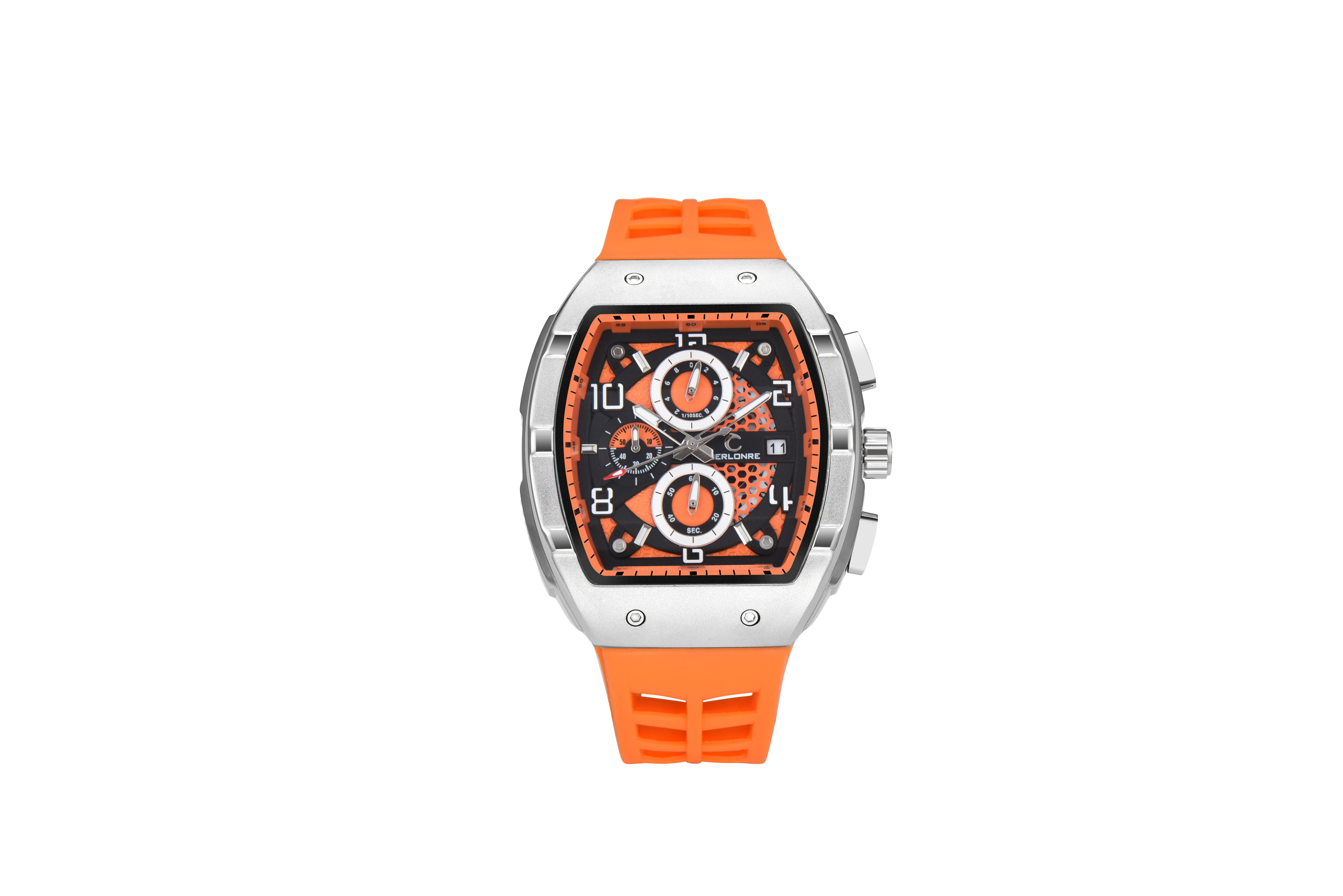 White case - orange strap