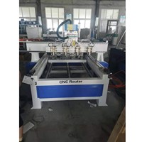 Meilleures ventes 2026 : Machine de sculpture rotative 1 à 4 têtes, Machine de gravure à 4 têtes (2.2kW*4) pour le travail du bois et l'artisanat, Graveur de relief