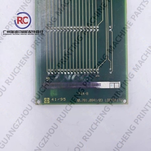 1 pièce de circuit imprimé FZA 8 <span class=keywords><strong>GTO</strong></span> 81.186.5545, pièces détachées pour machine d'impression offset Heidelberg - Product Image 5