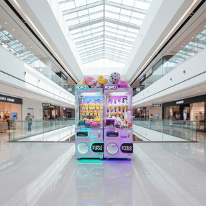 Máquinas recreativas operadas con monedas POPO Claw, grúas automáticas de juguete, máquinas expendedoras de regalos, máquinas recreativas de plástico para centros comerciales interiores - Product Image 5