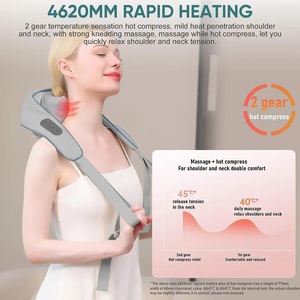 발 지압 전기 바디 마사지 근육 마사지 선물을위한 충전식 마사지 롤러 - Product Image 3
