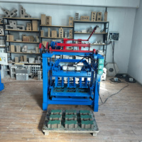 Machine à Briques 4-35 à Fonctionnement Stable, Très Demandée au Ghana, Machine de Fabrication de Blocs de Ciment