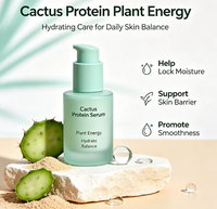 Sérum Protéiné au Cactus avec Vitamines C & E et Acide Hyaluronique - Nourrissant et Hydratant pour Tous Types de Peau