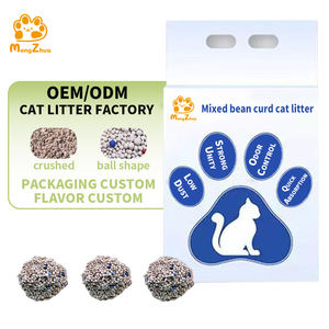 Arena para Gatos de Tofu Tres en Uno, Desodorizante, Absorbente, Mezcla de Alta Eficiencia, Bentonita Aglomerada, Proporción Científica, Bajo Contenido de Polvo - Product Image 1