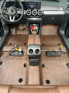 Tapis de sol de voiture personnalisé de luxe en cuir Nappa imperméable, adapté aux <span class=keywords><strong>Volvo</strong></span>, Toyota, Lexus, couverture complète à 360 degré<span class=keywords><strong>s</strong></span> - Product Image 1