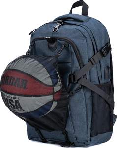 Sac à dos de sport à cordon avec poches, nouveau style, vente chaude, sacs à chaussures de sport pour le basketball, doublure en nylon, fermeture éclair - Product Image 1