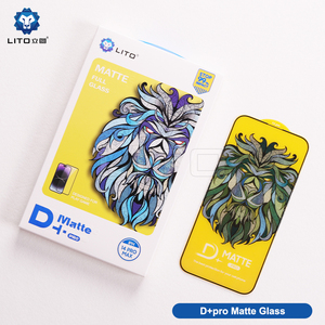 Protecteur d'écran en verre trempé 3d <span class=keywords><strong>couverture</strong></span> complète pour iphone 16 pro anti-empreinte digitale - Product Image 6