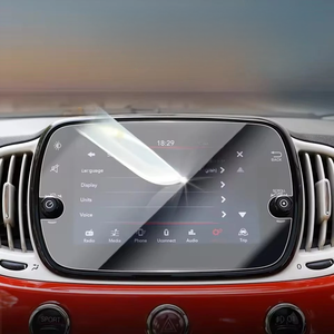 Pellicola Protettiva in Vetro Temperato HONGKEDA per Schermo di Navigazione GPS da 7 Pollici per <span class=keywords><strong>Fiat</strong></span> 500 Abarth - Product Image 2