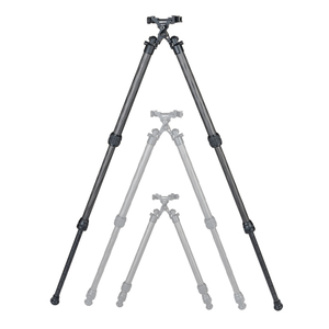 Linkogear HB-C06ML Supporto da Tiro Tattico in Fibra di Carbonio per Cacciatori di Terreno Difficile con Regolazione dell'Inclinazione, <span class=keywords><strong>3</strong></span> Sezioni, 25,9 Pollici - Product Image 1