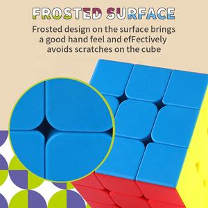 <span class=keywords><strong>Cubo</strong></span> mágico de alta calidad de 9cm Plus 3x3x3 Smooth SpeedCube <span class=keywords><strong>Stickerless</strong></span> Teaching Puzzle <span class=keywords><strong>Cubo</strong></span> Toy Kids - Product Image 4