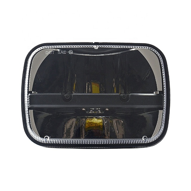 ASEND LED Wholesale 5*7"30W Hi/lo Beam Rectangle Led Headlights for Offroad