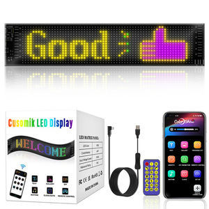 Pantalla <span class=keywords><strong>LED</strong></span> Programable Liweida, Panel de Matriz <span class=keywords><strong>LED</strong></span> Flexible, Resistente al Agua IP65, Decoración Interior USB, Control por Aplicación, para Tiendas de Automóviles - Product Image 1