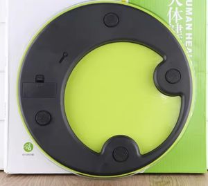 180KG Runde Orange Wassermelonen-Zitronen-Muster 280MM Glas LCD Digitale Badezimmerwaage Körperwaage - Product Image 4