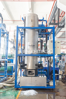 Machine à glace industrielle entièrement automatique de 20 tonnes, fonctionnement stable pour usine de glace avec compresseur Bitzer