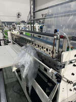 Machine de fabrication de sacs shopping plats en HDPE LDPE à découpe automatique personnalisée pour une production à haut volume