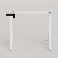 Cadre de bureau électrique ergonomique et réglable en métal, économique, durable et moderne, à moteur unique, pour bureau et bâtiment