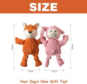 Jouets en peluche couineurs pour chiens en gros, jouets à mâcher pour animaux de compagnie - Product Image 3