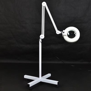 Lampe de table LED avec loupe, outil d'extension de cils, en métal et plastique, lampe grossissante professionnelle - Product Image 6