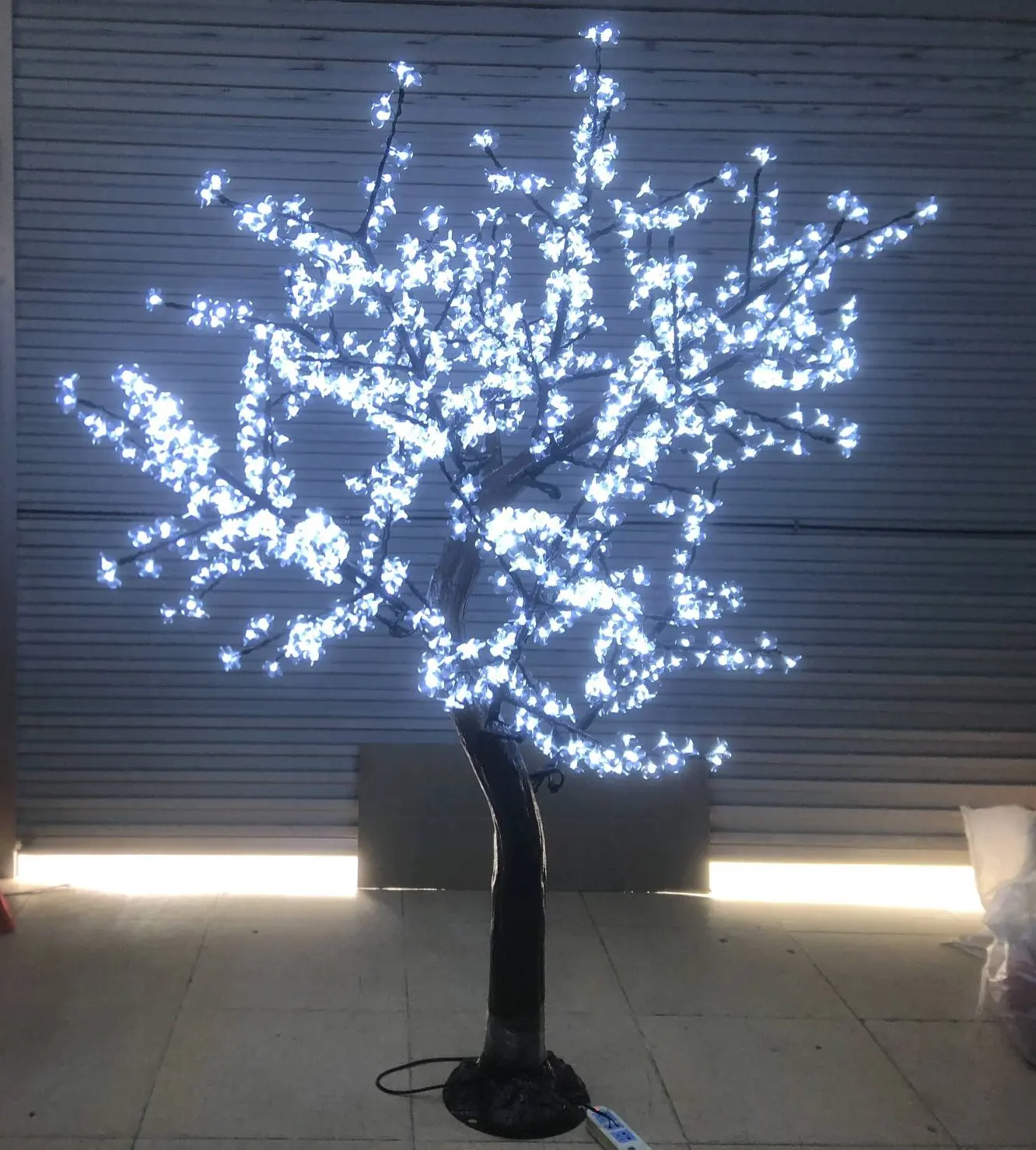 Decorative led artificial light tree