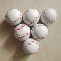 Ballon de baseball en cuir de vachette pour enfants, de haute qualité, personnalisé avec le logo Everise Fitness, adapté aux entraînements et aux matchs