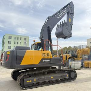 Excavadora de cadenas usada 2024, casi nueva, Volvo 210, Volvo EC210D, excavadora hidráulica de 21 toneladas EC210 - Product Image 1