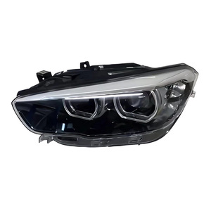 63117414141 63117414142 Faro OEM per <span class=keywords><strong>BMW</strong></span> Serie 1 <span class=keywords><strong>F20</strong></span> 2016-2019 Fari LED Base Nera/Bianca - Product Image 2