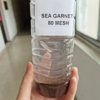 Sable de grenat rose 80 mesh, directement de l'usine, pour découpe jet d'eau – Abrasif de grenat haute pureté pour la découpe industrielle