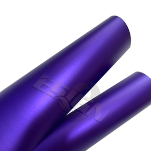 ESIGN SMC05 Film de protection de voiture auto-adhésif de haute qualité, couleur glacée violette, matériau PVC résistant aux UV, option de changement de couleur, garantie de 3 ans pour - Product Image 1
