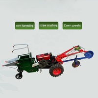 SURRI traktor Mini mesin pertanian kecil untuk pemanen jagung kolektor tanaman efisien